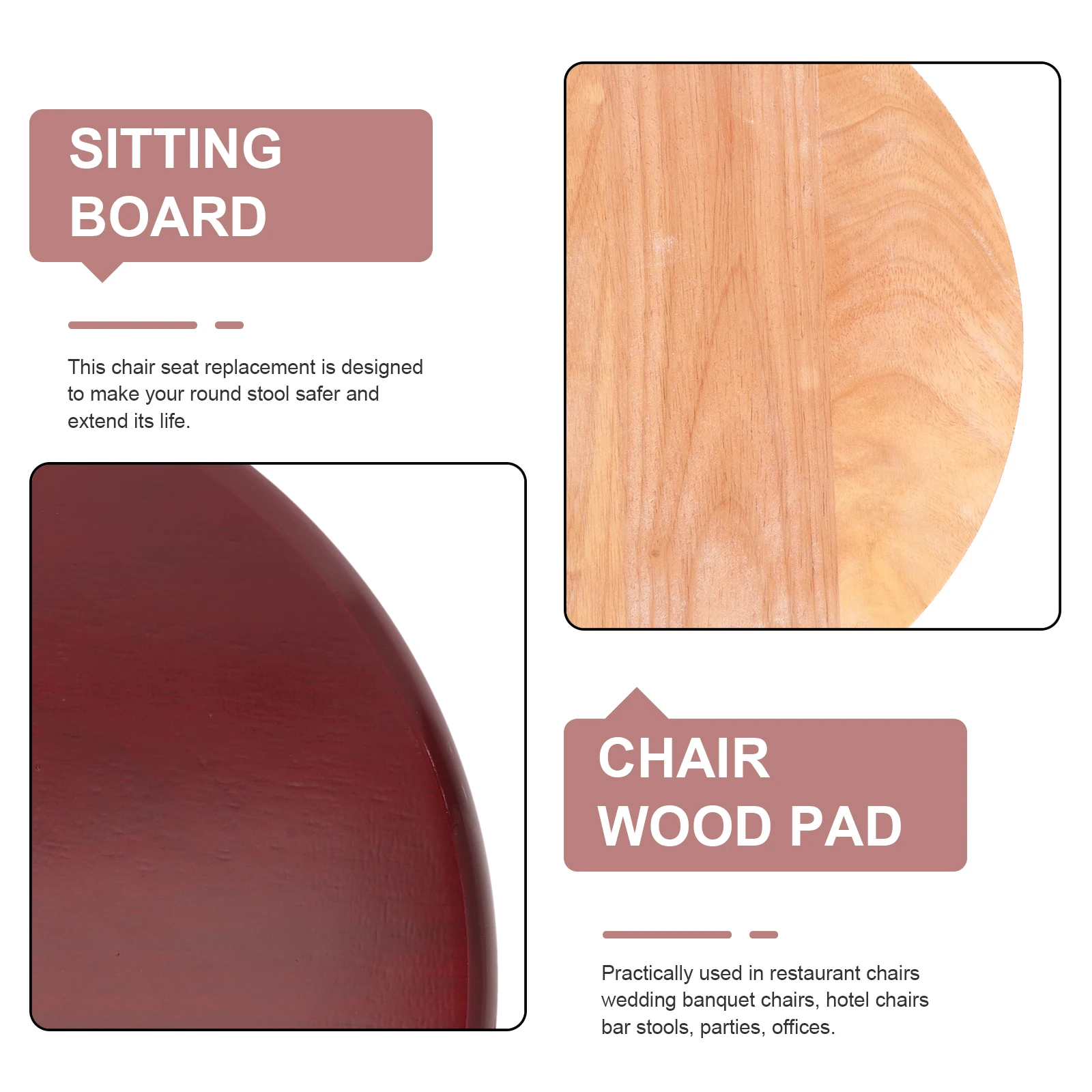 Wooden Stool Seat Replacement 29.5cm Diameter Beveled Edge Round Wood Seat Repair Home Restaurant seat replacement for metal
Wooden Stool Seat Replacement 29.5cm Diameter Beveled Edge Round Wood Seat Repair Home Restaurant seat replacement for metal