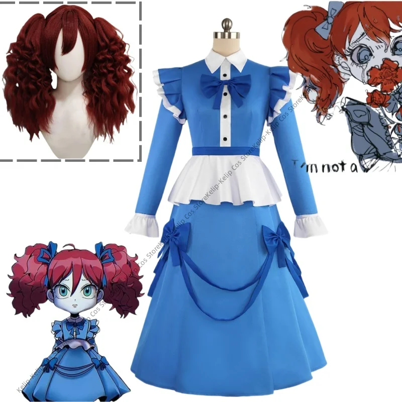 Игра Мак Косплей Костюм Playtime Красные Волосы Девушка Мак Косплей Костюм Платье Женщины Девушки Синее Платье Горничной Лолита Хэллоуин
Игра Мак Косплей Костюм Playtime Красные Волосы Девушка Мак Косплей Костюм Платье Женщины Девушки Синее Платье Горничной Лолита Хэллоуин