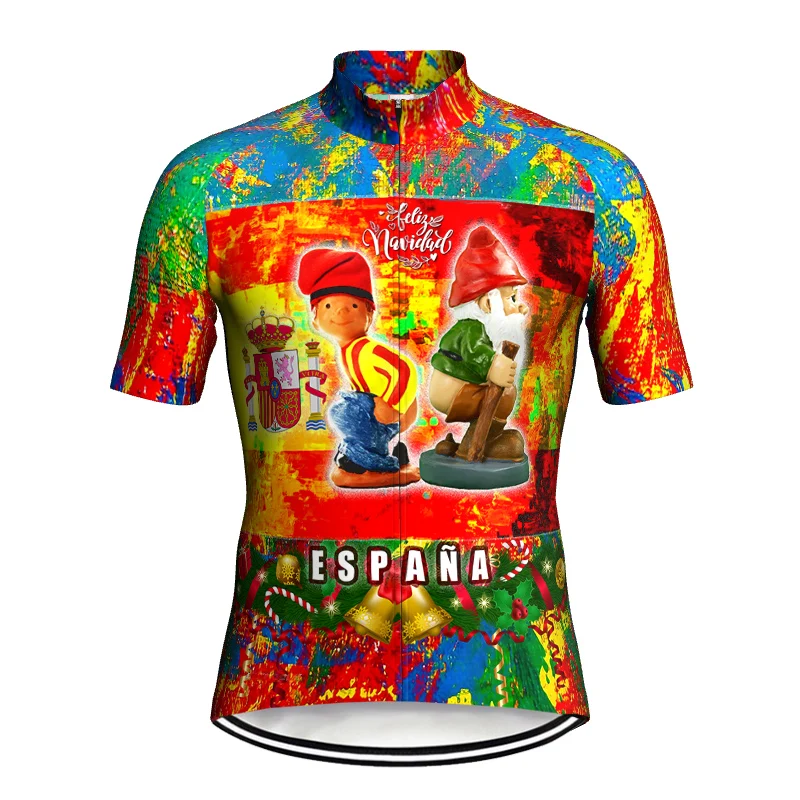 Spain Pro Team Cycling Jersey Hike Soft Summer Bicycle Racing Sport MTB Bike Sun Dry Breathable Outdoors Shirt Maillot Jacket
Spain Pro Team Cycling Jersey Hike Soft Summer Bicycle Racing Sport MTB Bike Sun Dry Breathable Outdoors Shirt Maillot Jacket