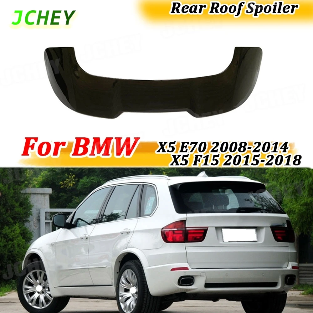 ABS Carbon Look Rear Roof Spoilers Wing for BMW X5 E70 2008-2014 for BMW X5 F15 2015-2018 Rear Lip Wings Spoilers Gloss Black
ABS Carbon Look Rear Roof Spoilers Wing for BMW X5 E70 2008-2014 for BMW X5 F15 2015-2018 Rear Lip Wings Spoilers Gloss Black