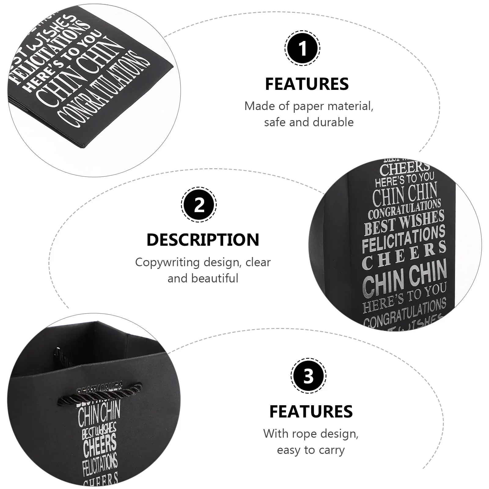 10Pcs Wine Gift Pouches Paper Wine Bottle Bags Sturdy Thick Material Suitable for Holiday Party Gift Packaging
10Pcs Wine Gift Pouches Paper Wine Bottle Bags Sturdy Thick Material Suitable for Holiday Party Gift Packaging