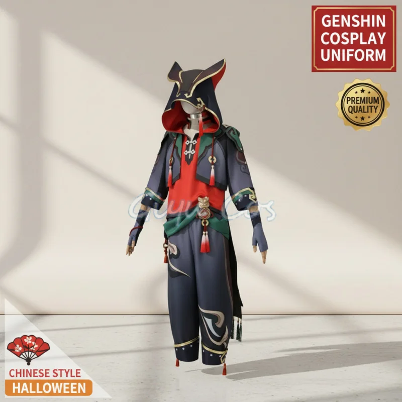 ☆YunCos Gaming Cosplay Costume Genshin Impact Anime Wig Halloween Outfits Men Full Set Top Pants Suits☆
☆YunCos Gaming Cosplay Costume Genshin Impact Anime Wig Halloween Outfits Men Full Set Top Pants Suits☆
