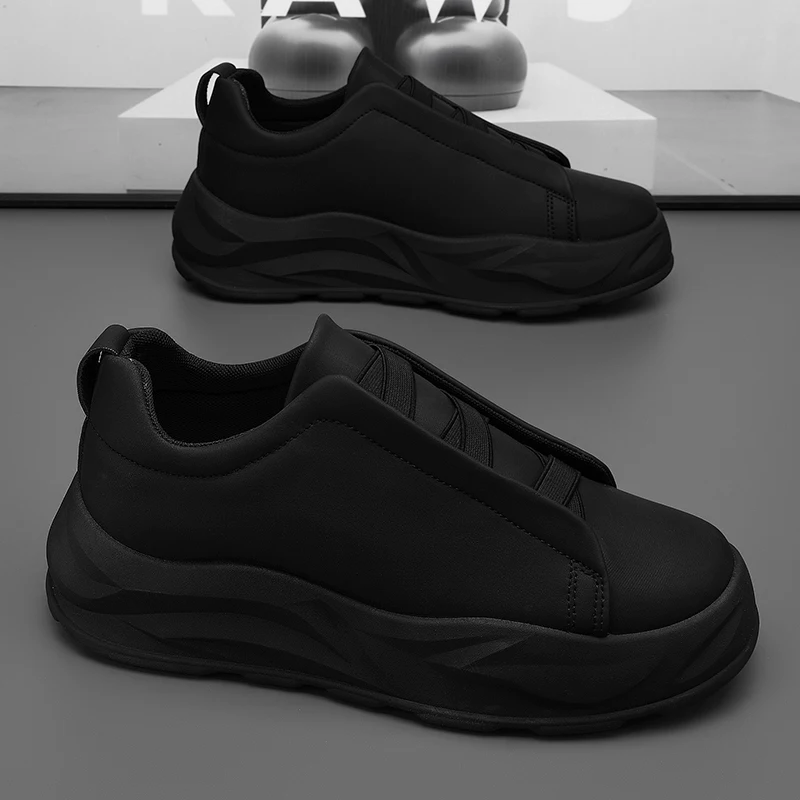 Black Samurai Men's Shoes Spring Autumn Casual Slip-On Work Shoes Trendy Thick Bottom Heightening Bread Style Fashionable
Black Samurai Men's Shoes Spring Autumn Casual Slip-On Work Shoes Trendy Thick Bottom Heightening Bread Style Fashionable