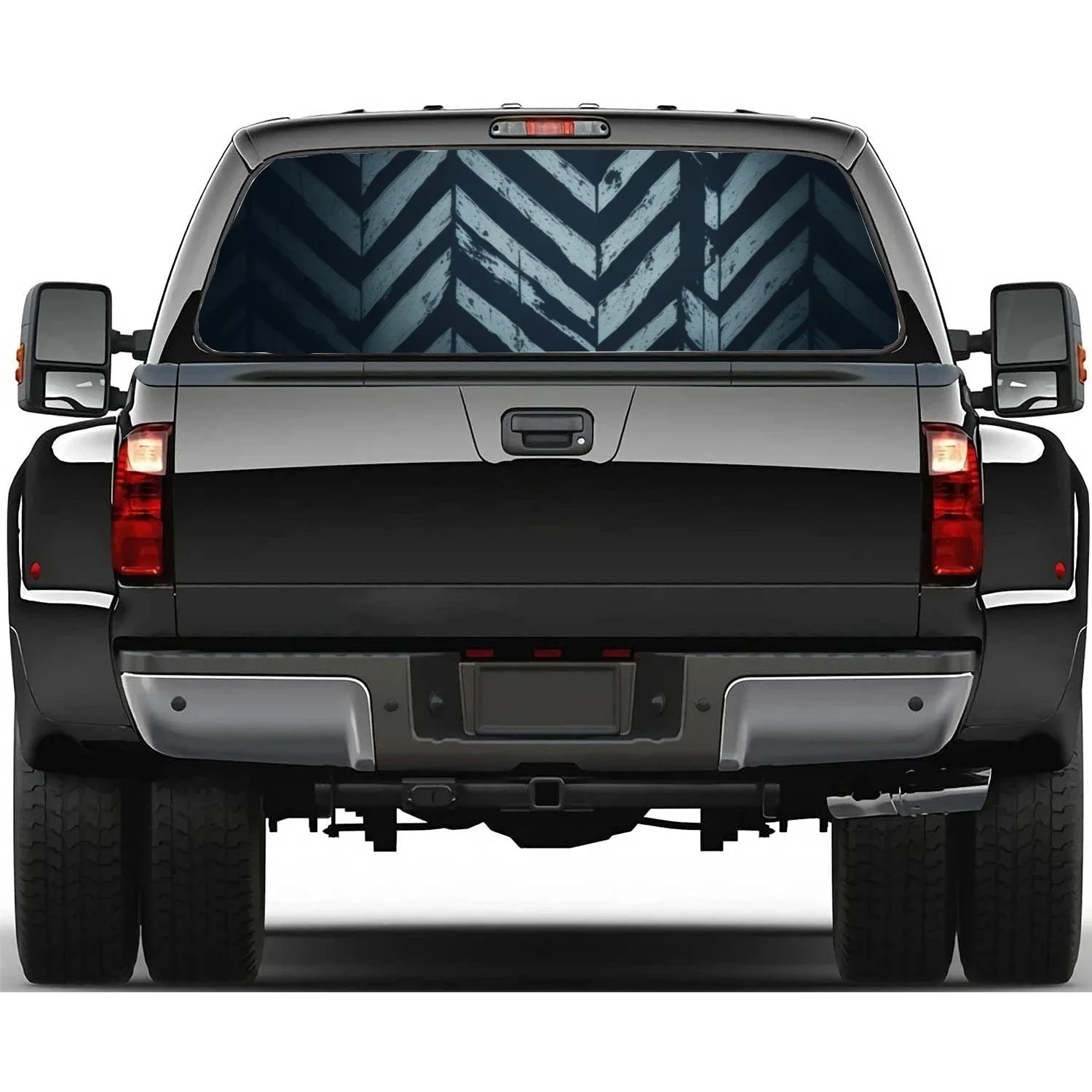 Tire Tracks Art Car Rear Window Decal Fit Pickup,Truck,Car Universal See Through Perforated Back Windows Vinyl Sticker
Tire Tracks Art Car Rear Window Decal Fit Pickup,Truck,Car Universal See Through Perforated Back Windows Vinyl Sticker