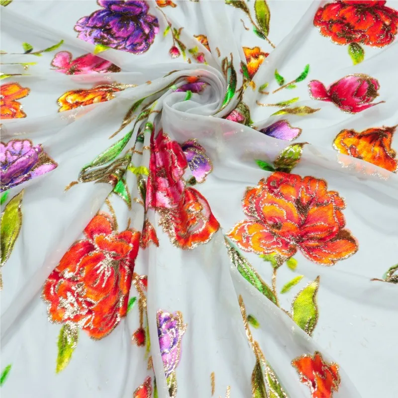 Silk positioning hand-painted jacquard velvet bright woven and fabric for evening gowns cheongsams
Silk positioning hand-painted jacquard velvet bright woven and fabric for evening gowns cheongsams