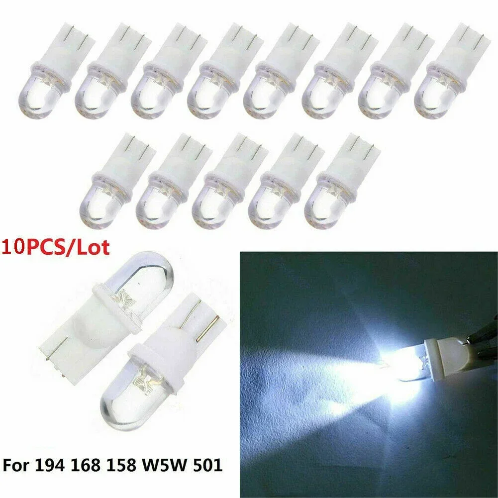 LED Light Bulbs 501 Car DC 12V Replacement Side Light Super Bright Wedge LED White 10Pcs Interior Number Plate
LED Light Bulbs 501 Car DC 12V Replacement Side Light Super Bright Wedge LED White 10Pcs Interior Number Plate