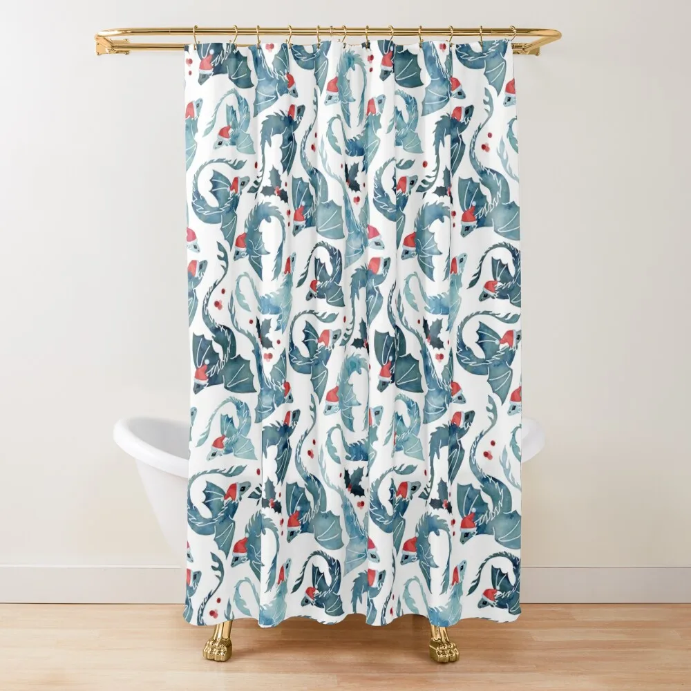 Dragon fire blue Christmas holly Shower Curtain Bathroom Shower Set Shower For Bathroom Bathroom Accessorys Curtain
Dragon fire blue Christmas holly Shower Curtain Bathroom Shower Set Shower For Bathroom Bathroom Accessorys Curtain