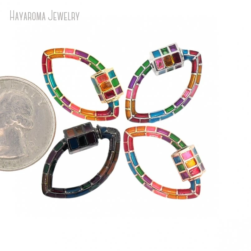 2Pcs Geometric Marquise Shape Wholesale Colors & Hooks Metal Screw Copper Enamel Accessory Clasps FC30615
2Pcs Geometric Marquise Shape Wholesale Colors & Hooks Metal Screw Copper Enamel Accessory Clasps FC30615