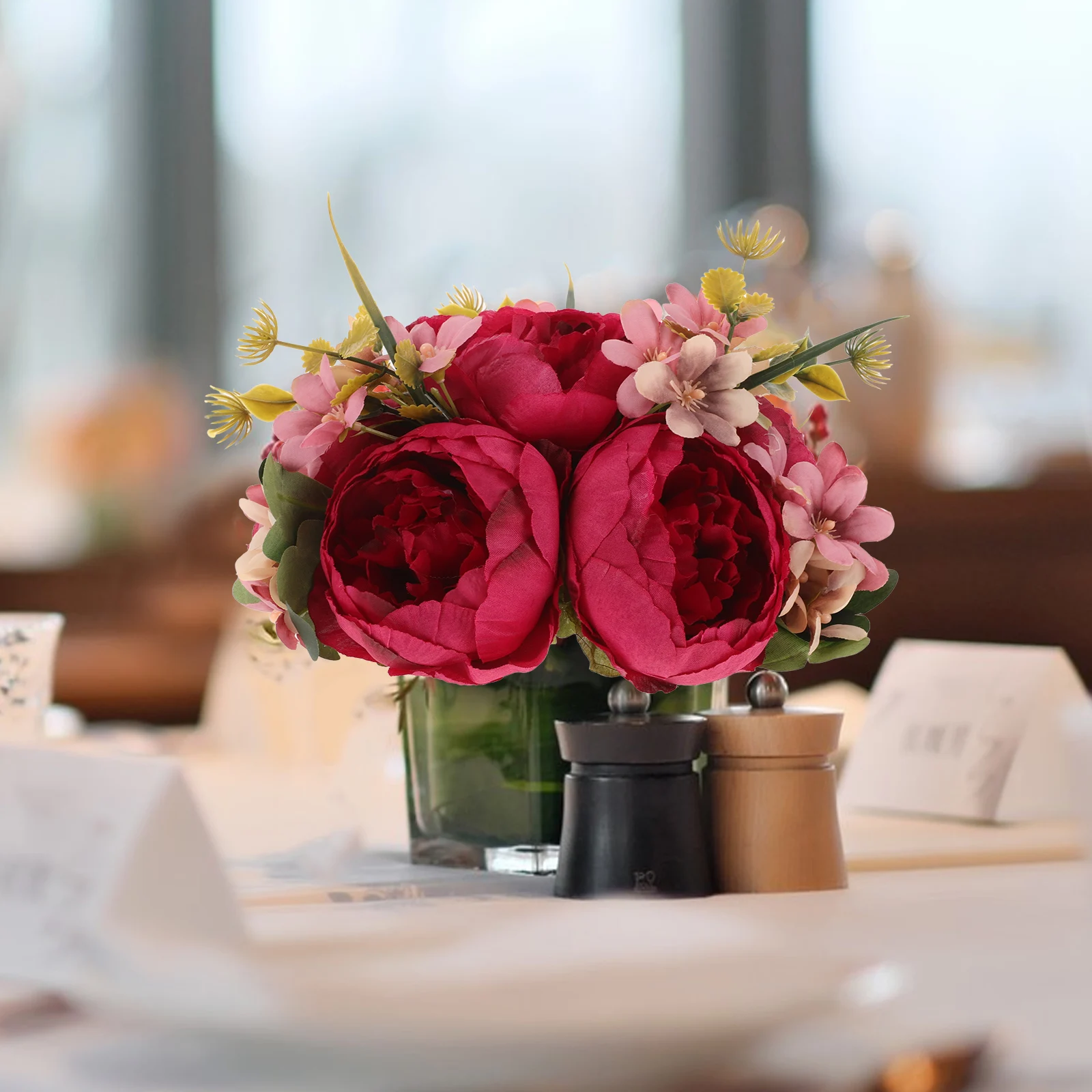 Vintage Artificial Peony Flower Ball Centerpiece Silk Floral Arrangement Wedding Decor Faux Peony Bouquet Mini Silk
Vintage Artificial Peony Flower Ball Centerpiece Silk Floral Arrangement Wedding Decor Faux Peony Bouquet Mini Silk