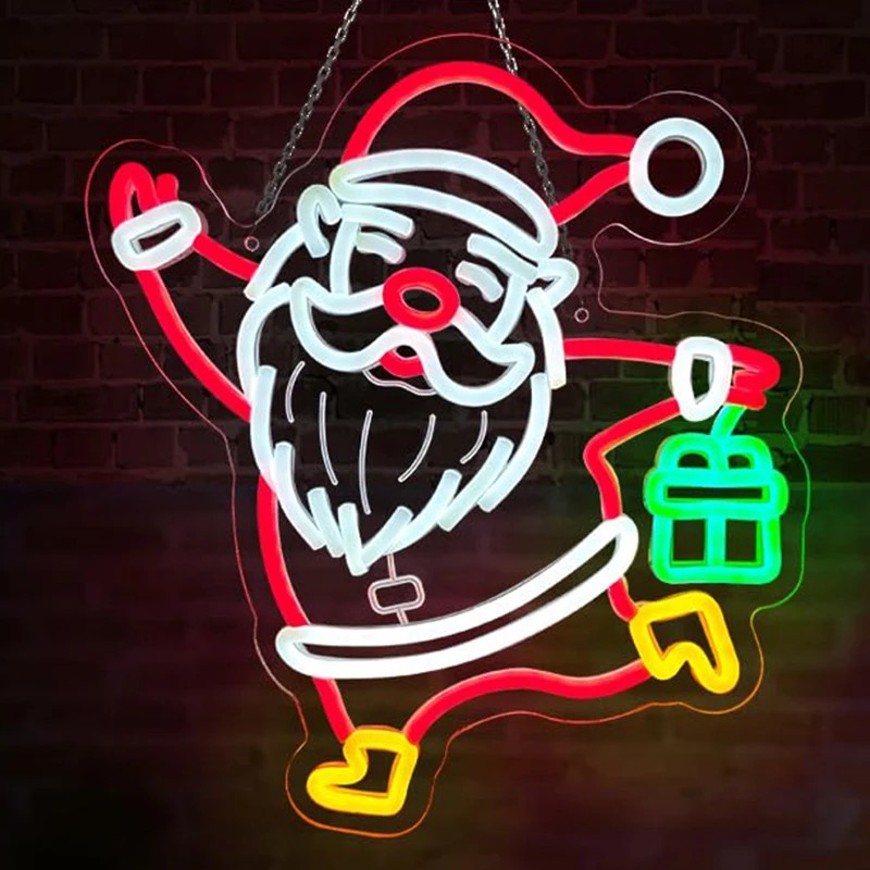 Santa Claus Neon Sign For Wall Decor Dimmable Christmas Festival Celebration Decor Holiday Gifts Party Bars Bedroom Living Room
Santa Claus Neon Sign For Wall Decor Dimmable Christmas Festival Celebration Decor Holiday Gifts Party Bars Bedroom Living Room