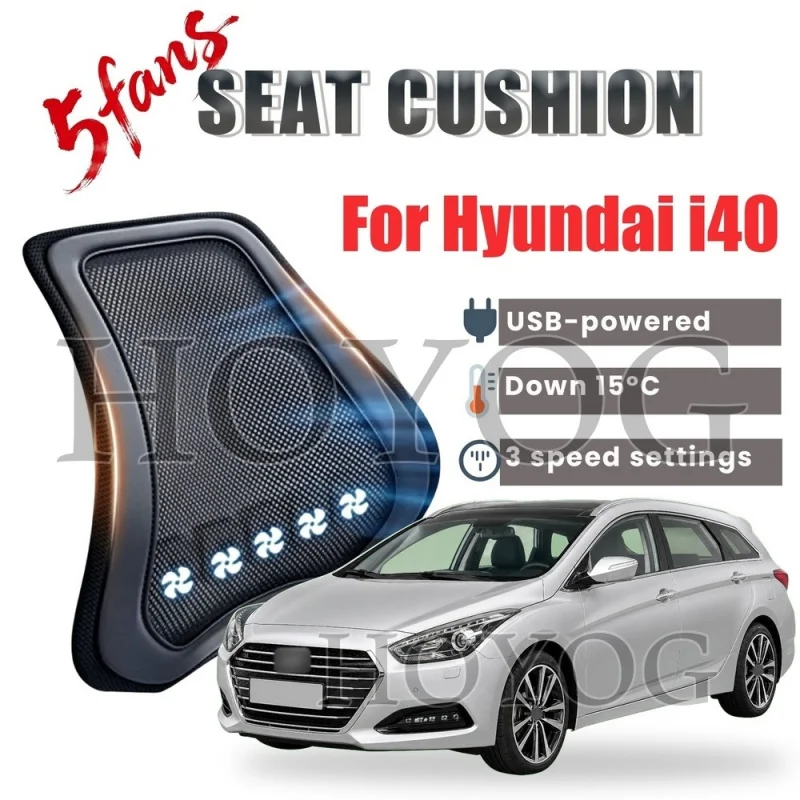 For Hyundai i40 Car Seat Cooling Lumbar Support Cushion Back Support Pillow USB Fan 3 Speed Airflow Breathable Ice Silk
For Hyundai i40 Car Seat Cooling Lumbar Support Cushion Back Support Pillow USB Fan 3 Speed Airflow Breathable Ice Silk