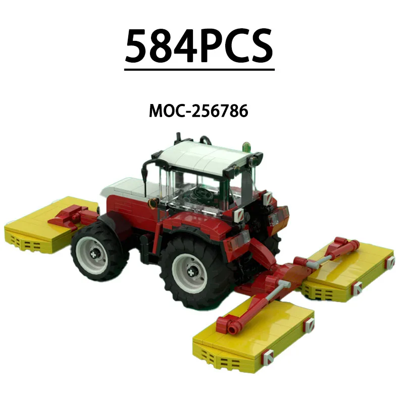 MOC-256786 Building Block Tractor Assembly Model Ornament 584 Pieces Children's Educational Birthday Christmas New Year Toy Gift
MOC-256786 Building Block Tractor Assembly Model Ornament 584 Pieces Children's Educational Birthday Christmas New Year Toy Gift