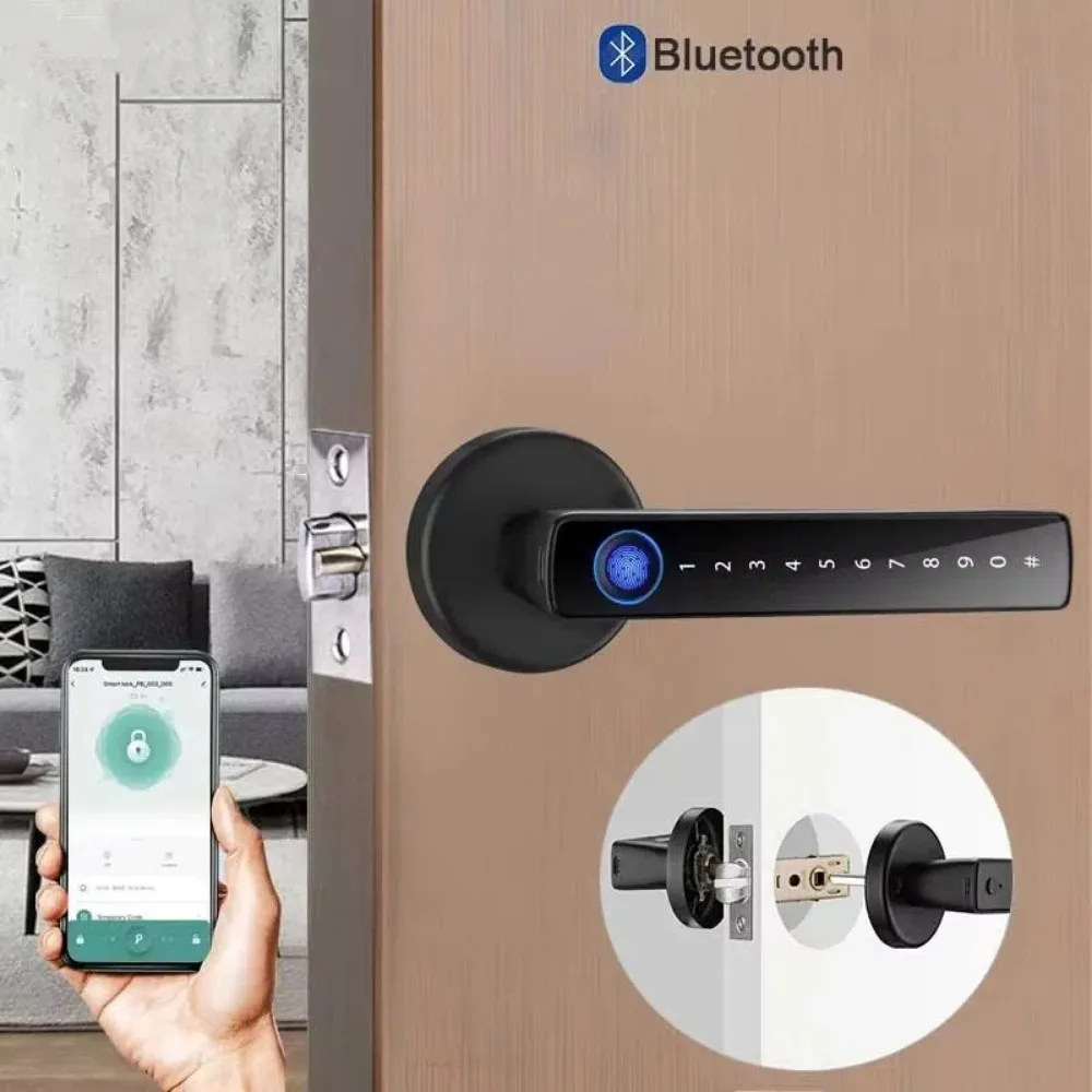 Цифровой дверной замок 6 в 1, Bluetooth, электронный пароль, умный дверной замок, ручка с отпечатком пальца, ключ-карта, приложение, удаленная разблокировка
Цифровой дверной замок 6 в 1, Bluetooth, электронный пароль, умный дверной замок, ручка с отпечатком пальца, ключ-карта, приложение, удаленная разблокировка