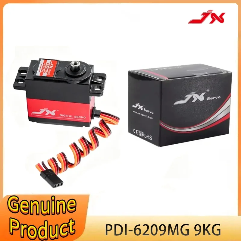 JX PDI-6209MG 9KG 4.8V-6V 0.13sec/60° Digital Metal Gear for 1/10 RC Car Kst Servo Car Model Motor RC Airplane RC Model Parts
JX PDI-6209MG 9KG 4.8V-6V 0.13sec/60° Digital Metal Gear for 1/10 RC Car Kst Servo Car Model Motor RC Airplane RC Model Parts