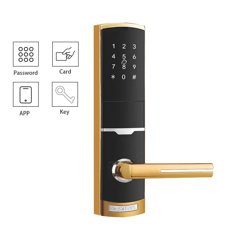 2024 Smart Door Handle Lock Blue tooth Password Keyless TTlock Smart Intelligent Door Lock for Front Doors
2024 Smart Door Handle Lock Blue tooth Password Keyless TTlock Smart Intelligent Door Lock for Front Doors