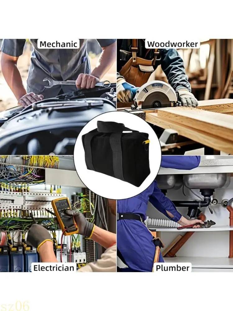 Q2Q4 Small Tool Pouches with Zipper Small Tool Bags Wide Mouth Tool Bags for Men Multipurpose Tool
Q2Q4 Small Tool Pouches with Zipper Small Tool Bags Wide Mouth Tool Bags for Men Multipurpose Tool