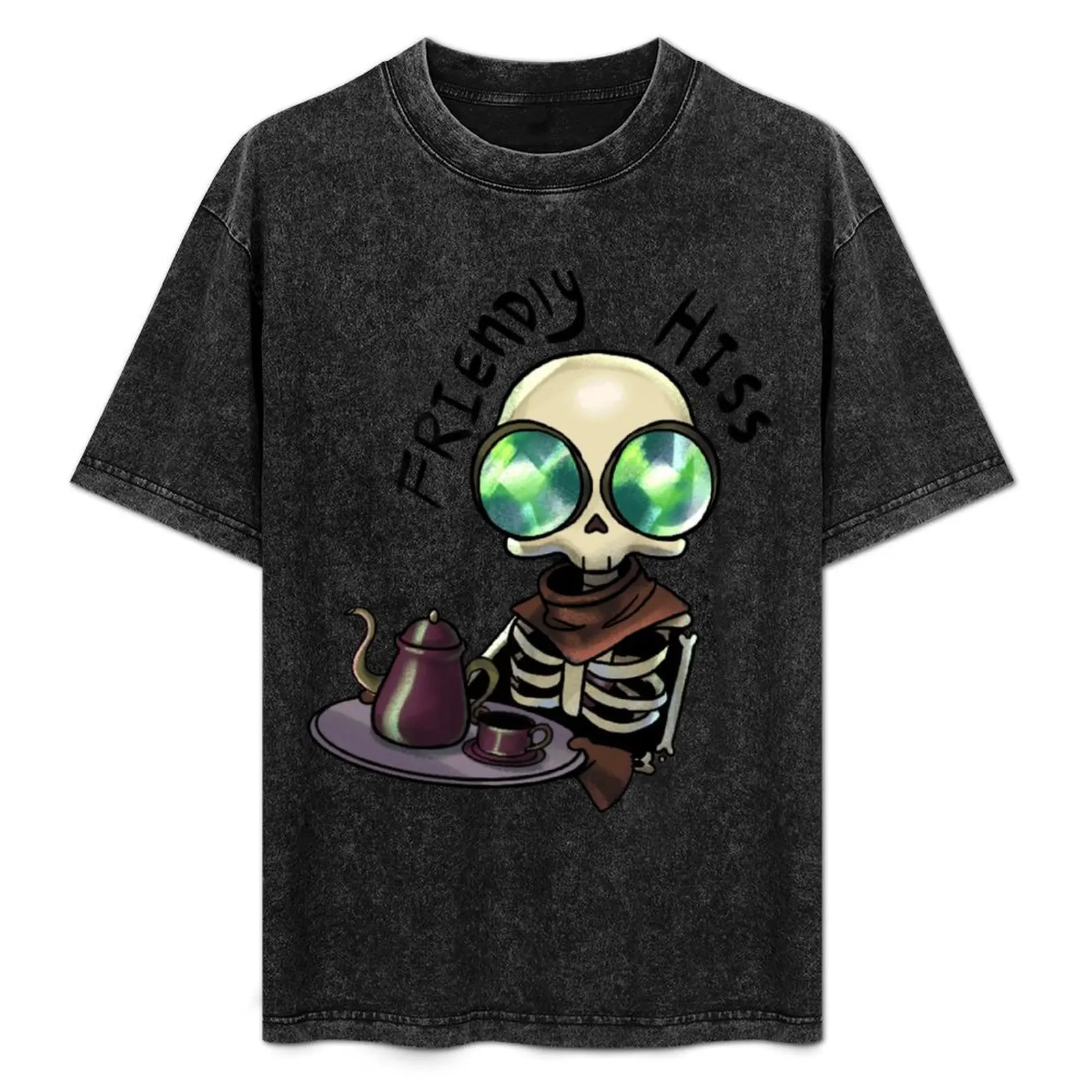 Friendly Hiss T-Shirt All Match Basic Short Sleeve Top
Friendly Hiss T-Shirt All Match Basic Short Sleeve Top