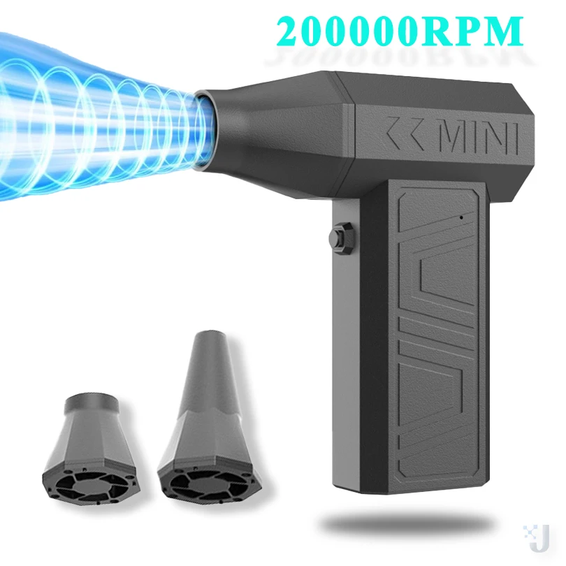 200000RPM Mini Turbo Jet Fan Electric Air Duster Adjustable wind speed Turbo Violent Blower Rechargeable with Light Car Cleaning
200000RPM Mini Turbo Jet Fan Electric Air Duster Adjustable wind speed Turbo Violent Blower Rechargeable with Light Car Cleaning