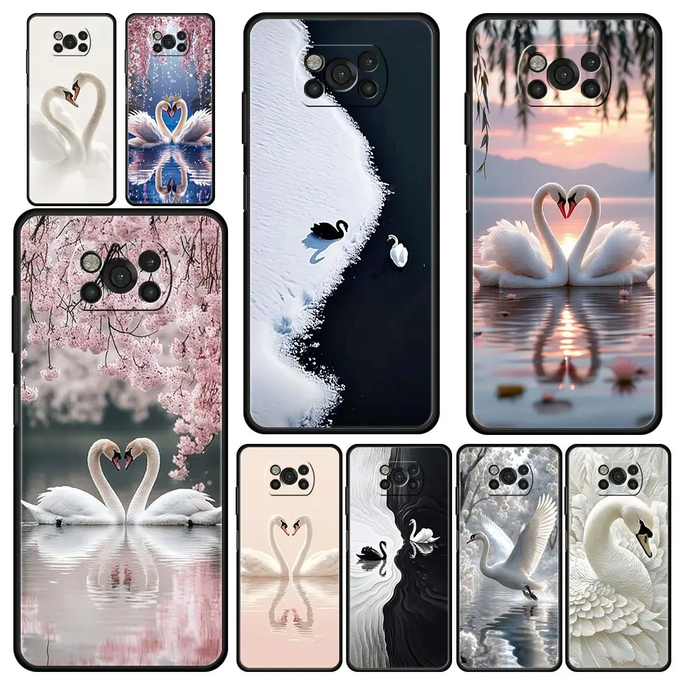 Phone Case for Xiaomi Poco F7 Ultra F6 F5 F4 F3 X7 X6 X5 X4 X3 NFC M4 C51 C55 GT Soft TPU Cover Capas Elegant White Swan Design
Phone Case for Xiaomi Poco F7 Ultra F6 F5 F4 F3 X7 X6 X5 X4 X3 NFC M4 C51 C55 GT Soft TPU Cover Capas Elegant White Swan Design