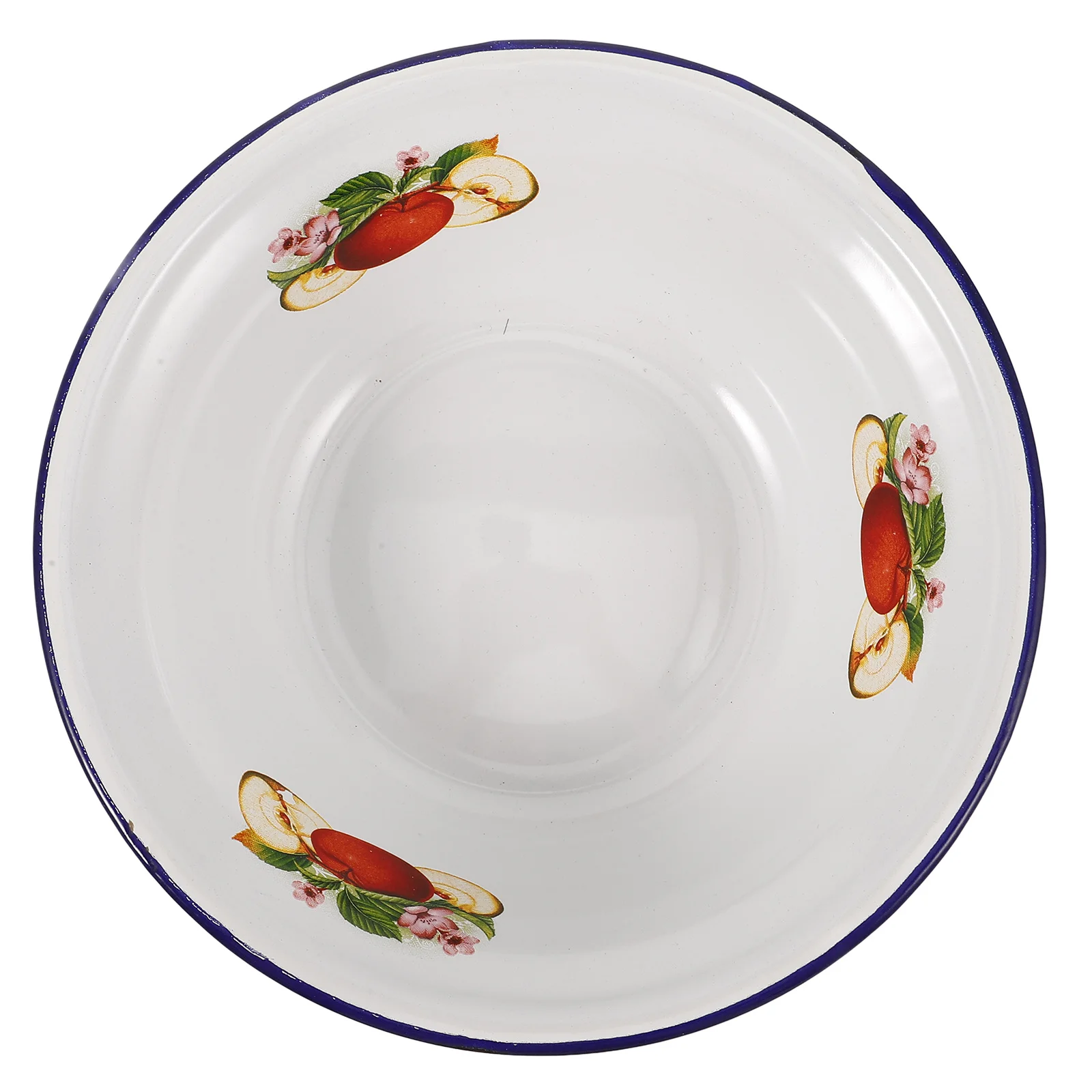 Vintage Enamel Bowl 500Ml Deep Kitchen Enamelware Mixing Serving Basin Soup Salad Fruit Bowl Retro Household Enameled Ware
Vintage Enamel Bowl 500Ml Deep Kitchen Enamelware Mixing Serving Basin Soup Salad Fruit Bowl Retro Household Enameled Ware