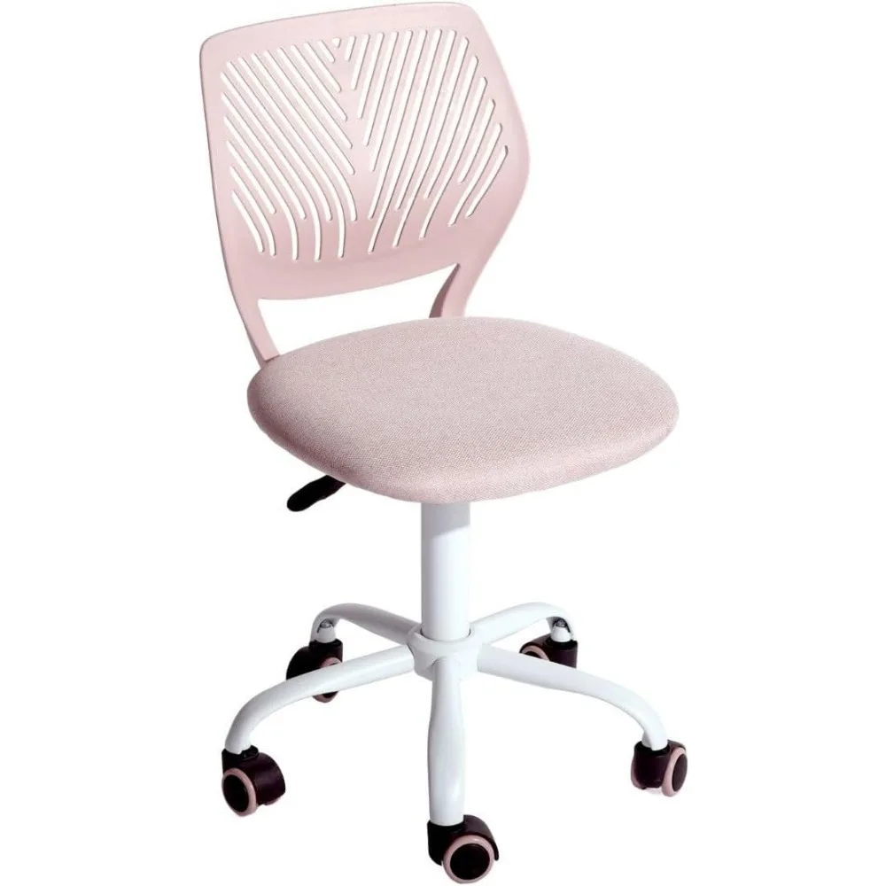 Colorful Soft Mesh Armless Swivel Desk Chair Height Adjustable Ergonomic Study Computer Task Chair for Kids Teens Girls Boy Pink
Colorful Soft Mesh Armless Swivel Desk Chair Height Adjustable Ergonomic Study Computer Task Chair for Kids Teens Girls Boy Pink