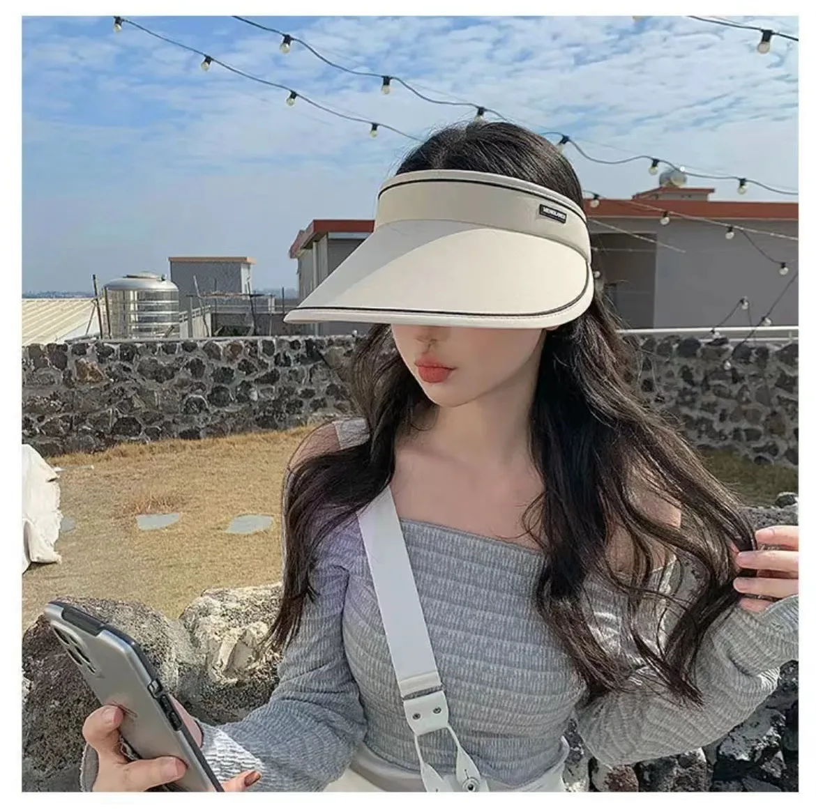 Women Summer Visor Sun Hat UV Protection Large Brim Foldable Wide Brim Beach Cap Anti-UV Fashion Breathable Outdoor Travel
Women Summer Visor Sun Hat UV Protection Large Brim Foldable Wide Brim Beach Cap Anti-UV Fashion Breathable Outdoor Travel