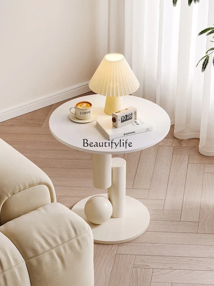FG28Cream Style Stone Plate Side Table Household Small Apartment Living Room Side Table Bedside Small round Table
FG28Cream Style Stone Plate Side Table Household Small Apartment Living Room Side Table Bedside Small round Table