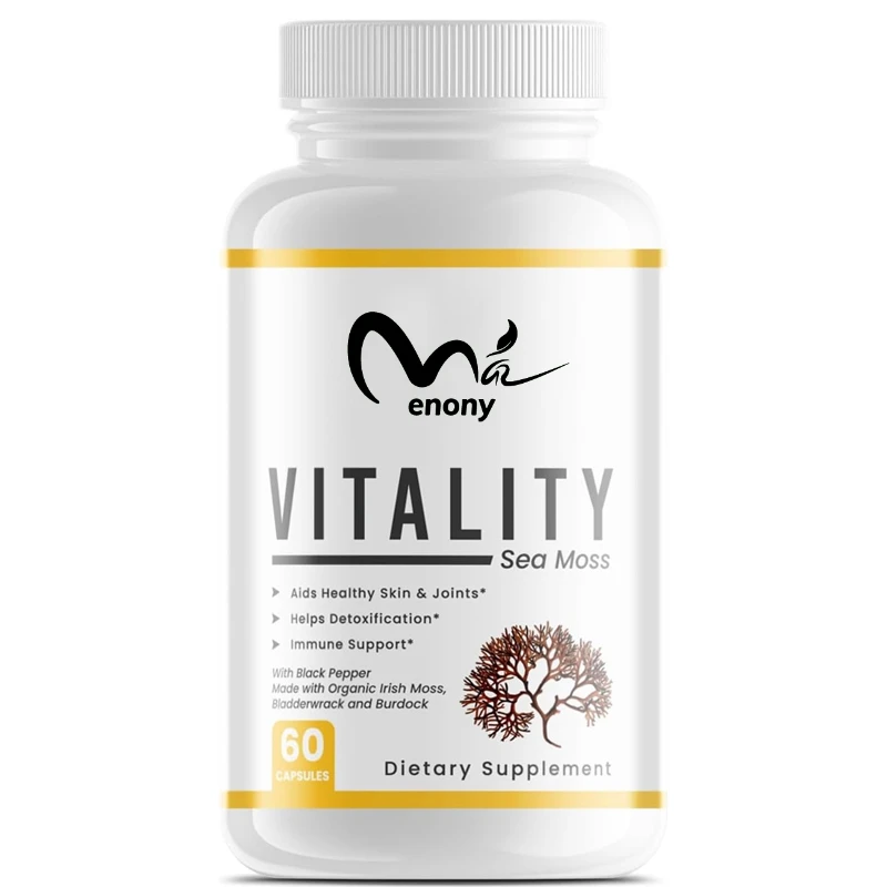 60 seaweed capsules promote intestinal health and enhance energy for both men and women
60 seaweed capsules promote intestinal health and enhance energy for both men and women