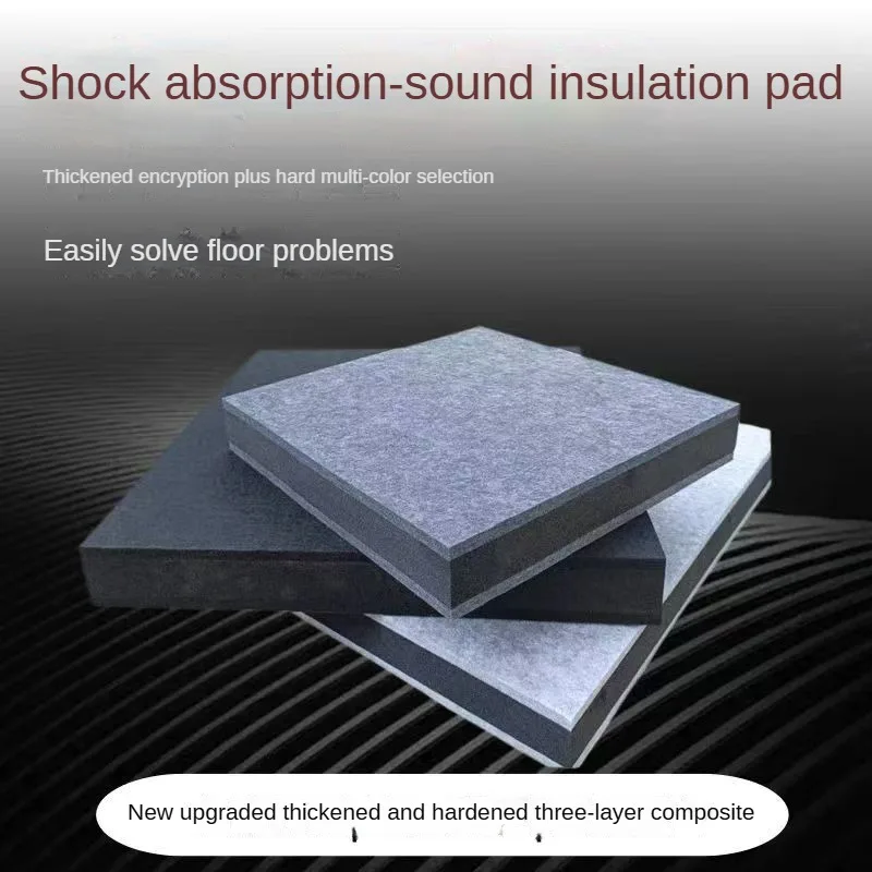 Drum Soundproofing Pad, Speaker Shock-Absorbing Pad, Piano Treadmill Soundproofing Pad, Shock-Absorbing Board High Density
Drum Soundproofing Pad, Speaker Shock-Absorbing Pad, Piano Treadmill Soundproofing Pad, Shock-Absorbing Board High Density