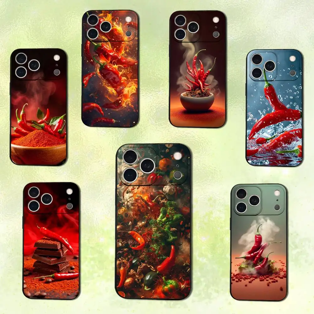 Flaming Chili Art Phone Case For iPhone 14,13,17,12,11,16,15,Plus,Pro Max,XS,X,XR,SE,Mini,Soft Silicone Black Cover
Flaming Chili Art Phone Case For iPhone 14,13,17,12,11,16,15,Plus,Pro Max,XS,X,XR,SE,Mini,Soft Silicone Black Cover