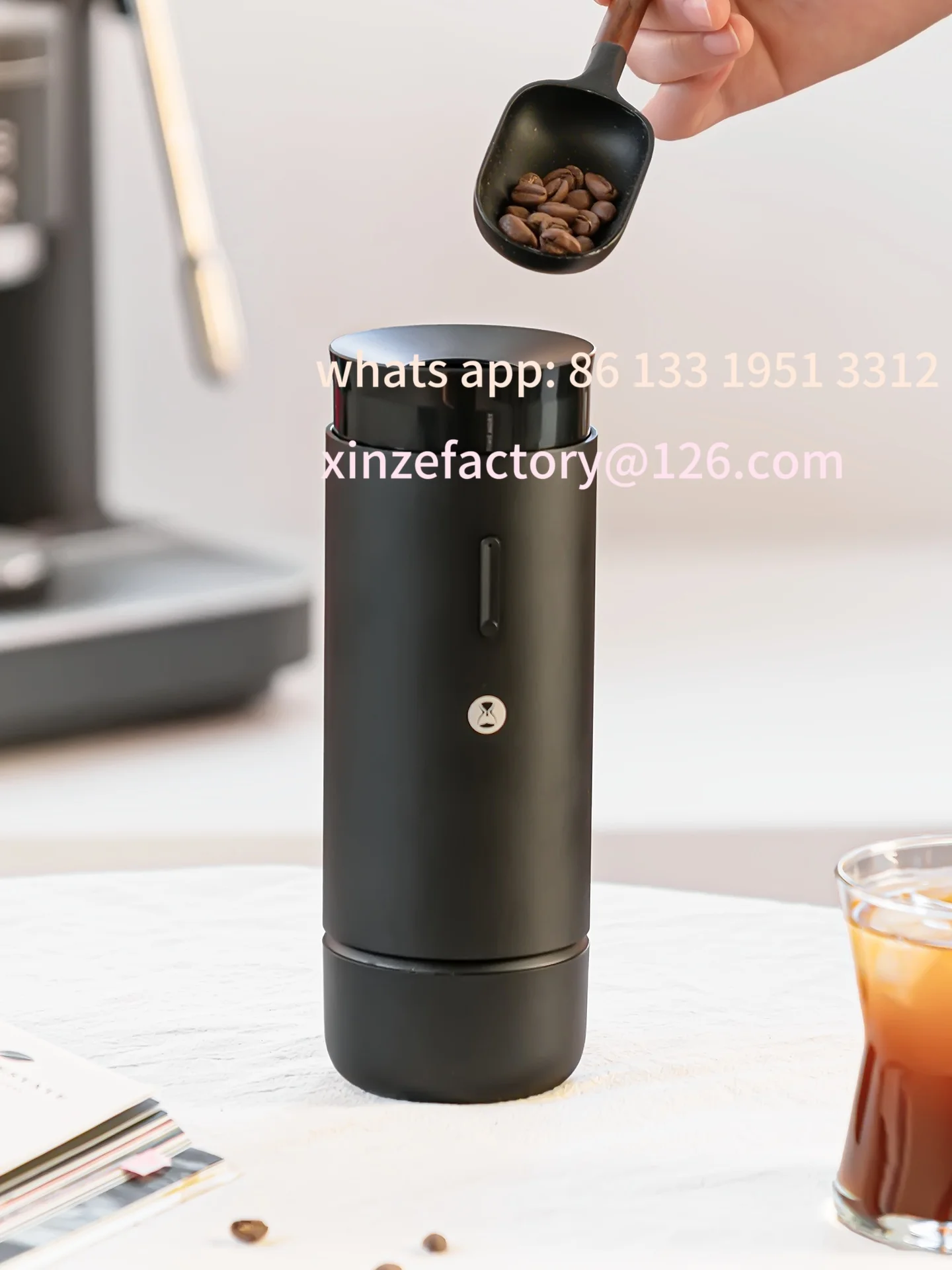 CustomizableWhirly 01s Electric Coffee Grinder Portable 42mm Hand Brewed Coffee Bean Automatic Grinder Home G
CustomizableWhirly 01s Electric Coffee Grinder Portable 42mm Hand Brewed Coffee Bean Automatic Grinder Home G
