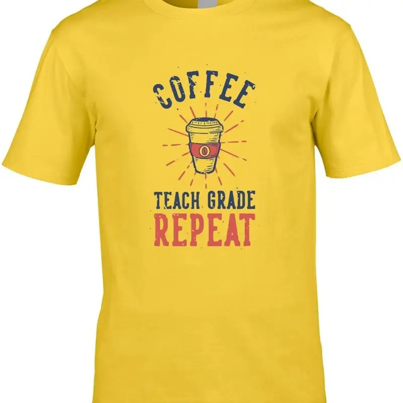 Мужская футболка Coffee Teach Repeat, забавный лектор, школа работы, учитель английского языка
Мужская футболка Coffee Teach Repeat, забавный лектор, школа работы, учитель английского языка