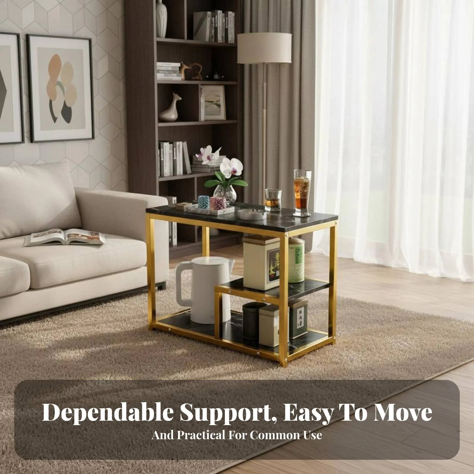 2-Tier Mahjong Side Table Sturdy Construction Storage Rack Space-Efficient Design Small Footprint for Card Game Participants
2-Tier Mahjong Side Table Sturdy Construction Storage Rack Space-Efficient Design Small Footprint for Card Game Participants