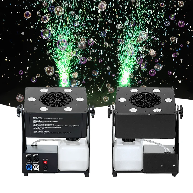 New Design LED Light Bubble Machine Outdoor/indoor DMX/Remote Control Bubble Machine for Wedding Party DJ Stage
New Design LED Light Bubble Machine Outdoor/indoor DMX/Remote Control Bubble Machine for Wedding Party DJ Stage