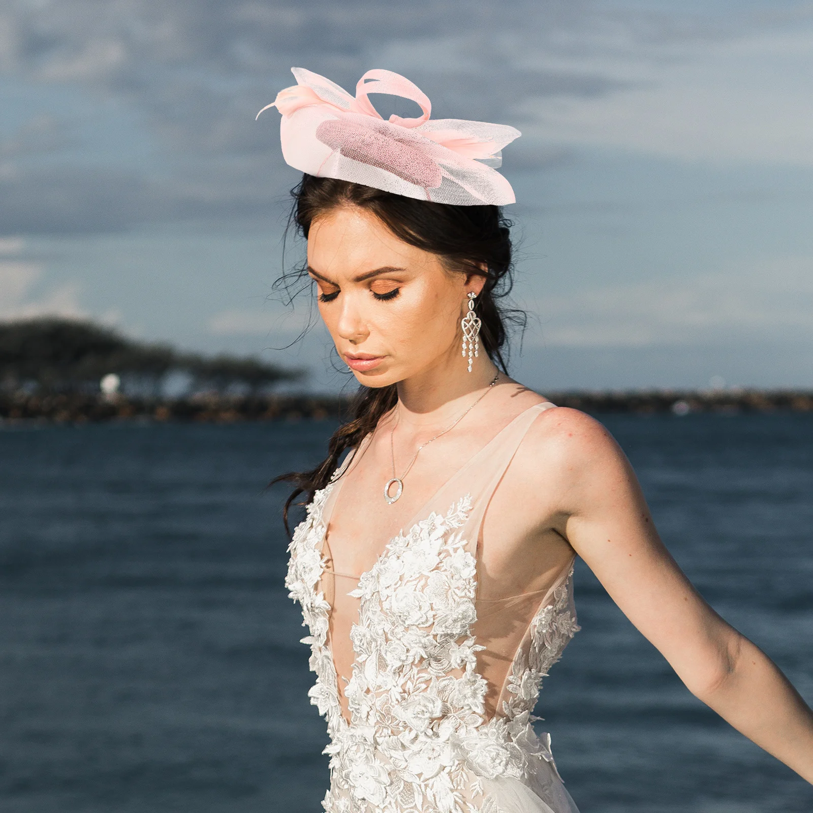 Flower Hairb Bridal Accessories Women Bride Gauze Hat Clip Headb Tea Party Banquet Wedding Fascinator Hat Artificial
Flower Hairb Bridal Accessories Women Bride Gauze Hat Clip Headb Tea Party Banquet Wedding Fascinator Hat Artificial