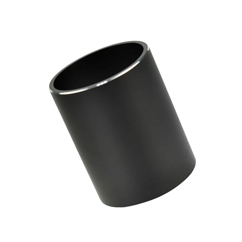 Aluminium Alloy Pen Holder Round Brush Pot Pencil Container Desktop Stationery Organizer for Home Office School (Black)
Aluminium Alloy Pen Holder Round Brush Pot Pencil Container Desktop Stationery Organizer for Home Office School (Black)