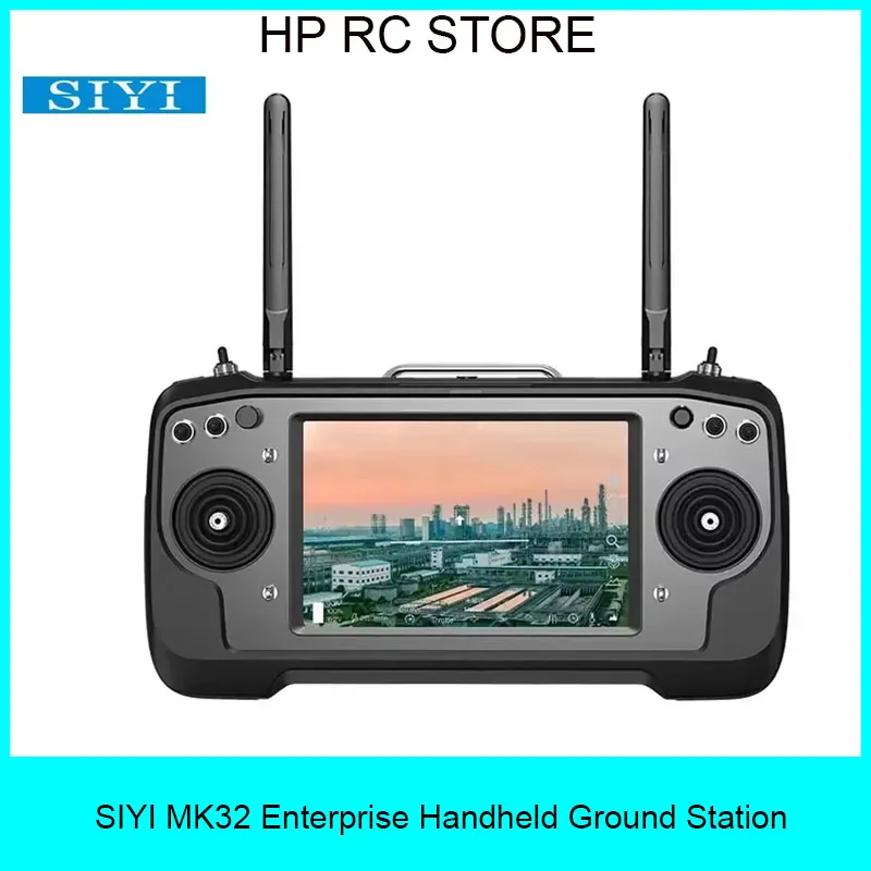 Наземная станция SIYI MK32 Enterprise – 7-дюймовый яркий сенсорный HD-экран, портативный контроллер, сертифицирован CE/FCC для промышленных дронов
Наземная станция SIYI MK32 Enterprise – 7-дюймовый яркий сенсорный HD-экран, портативный контроллер, сертифицирован CE/FCC для промышленных дронов