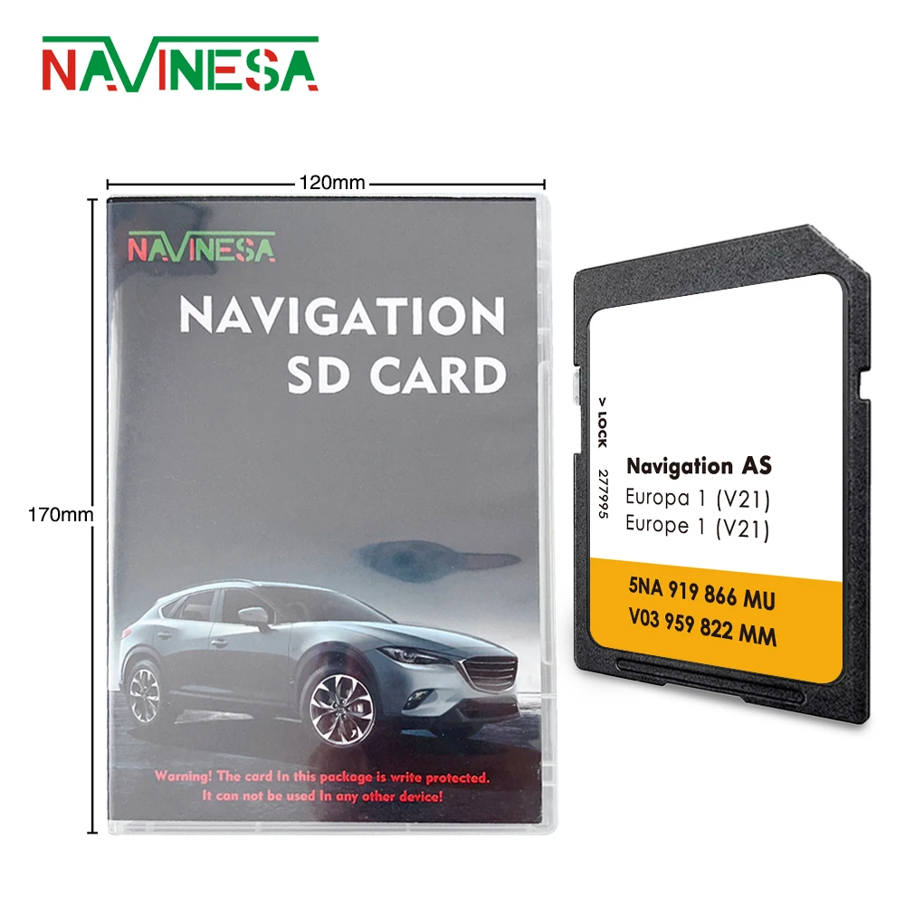 AS V21 for VW Passat B8 3G from 2014 Discover Media Navi AS Map GPS UK Europe 2025 Sat Nav SD Card 32GB Memory
AS V21 for VW Passat B8 3G from 2014 Discover Media Navi AS Map GPS UK Europe 2025 Sat Nav SD Card 32GB Memory