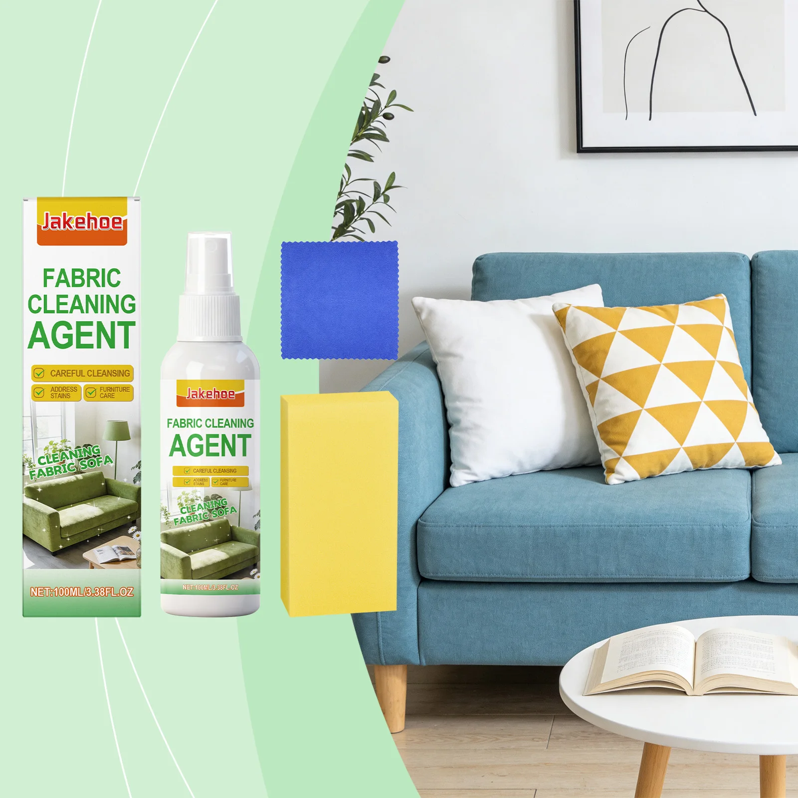 Upholstery Dry Cleaner - Cleans Sofa Curtain Carpet Fabric Stains Freshens Home Surfaces Daily Household Cleaning Agent
Upholstery Dry Cleaner - Cleans Sofa Curtain Carpet Fabric Stains Freshens Home Surfaces Daily Household Cleaning Agent