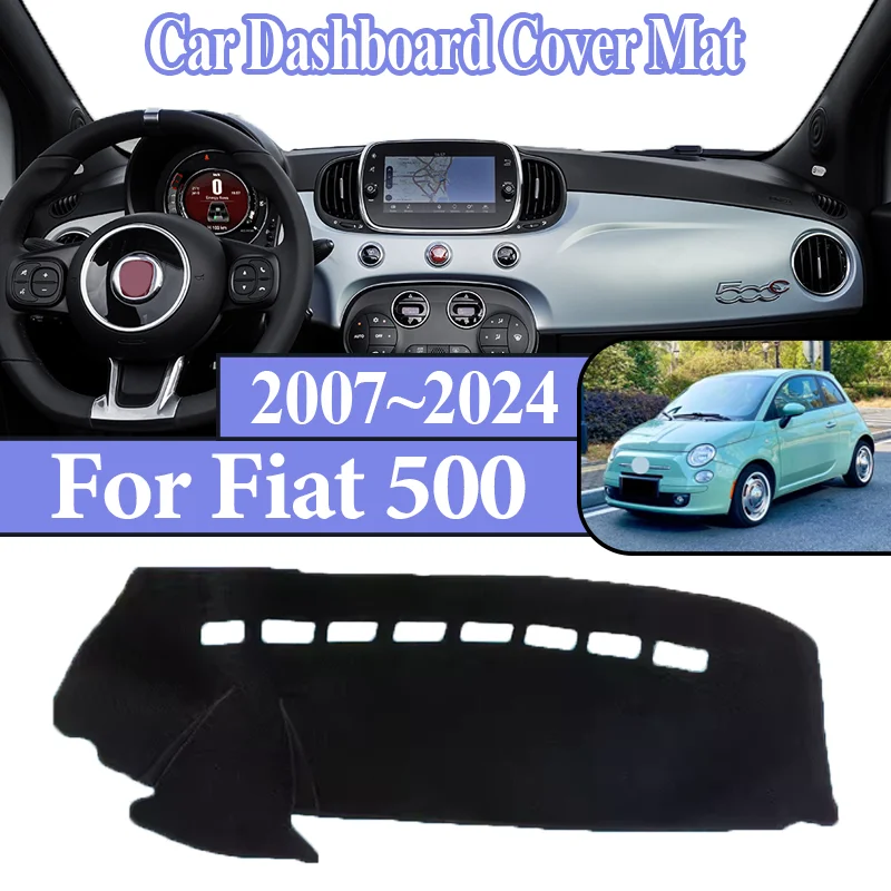 Для Fiat 500 312 2007 ~ 2024 автомобильный коврик для приборной панели, противоскользящий коврик для центральной консоли, коврик для приборной панели, избегайте света, автоаксессуары
Для Fiat 500 312 2007 ~ 2024 автомобильный коврик для приборной панели, противоскользящий коврик для центральной консоли, коврик для приборной панели, избегайте света, автоаксессуары