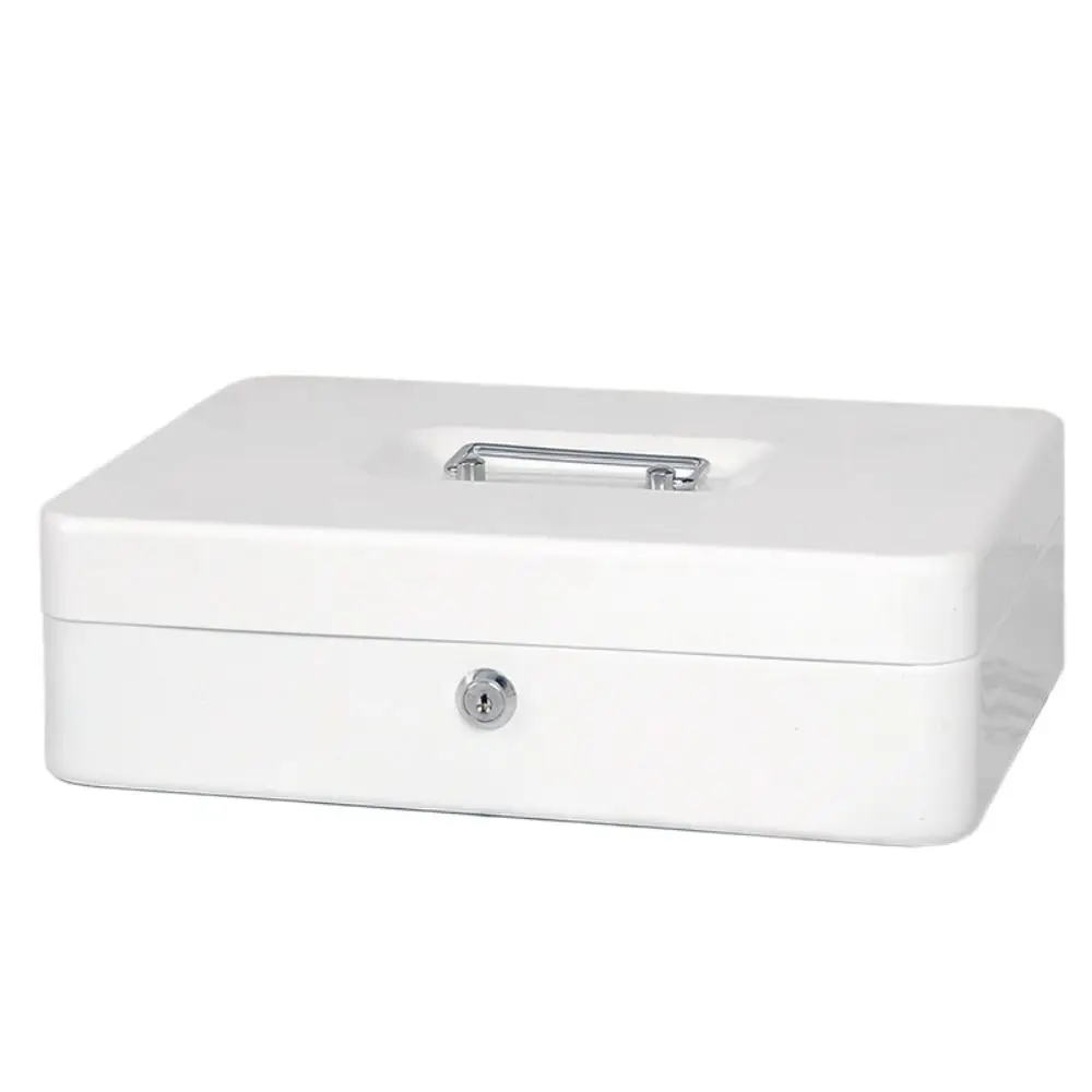 Small/Large Locking Cash Box Safe with Combination Lock Metal Money Box with Tray Cover Key Lock/ Password Lock Storage Box
Small/Large Locking Cash Box Safe with Combination Lock Metal Money Box with Tray Cover Key Lock/ Password Lock Storage Box