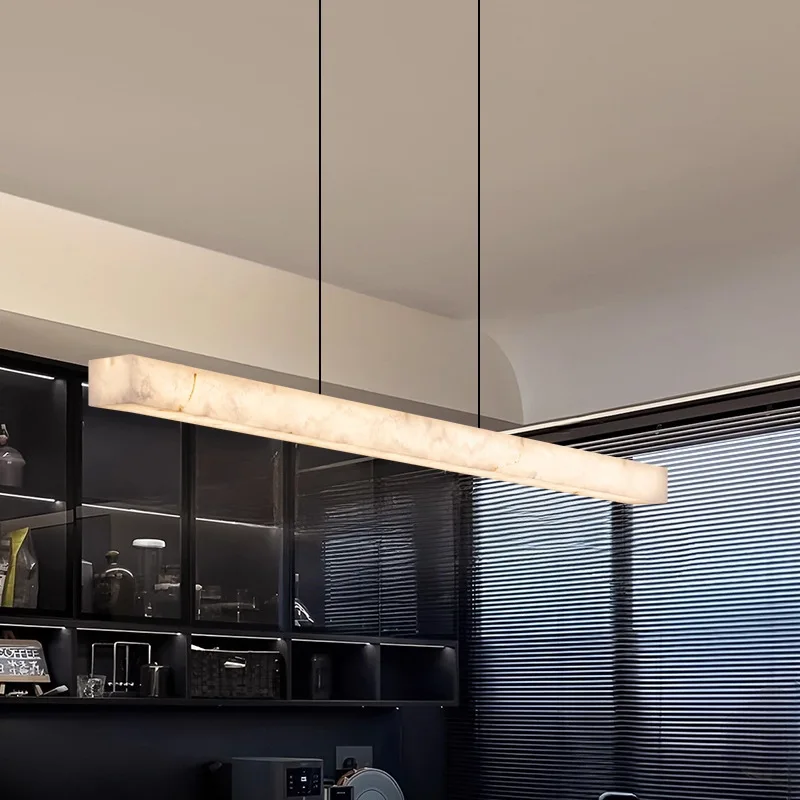 Alabaster Dining Table Pendant Lights Linear Dining Room Light Fixture Dimmable Marble Grain Led Chandeliers For Kitchen Island
Alabaster Dining Table Pendant Lights Linear Dining Room Light Fixture Dimmable Marble Grain Led Chandeliers For Kitchen Island
