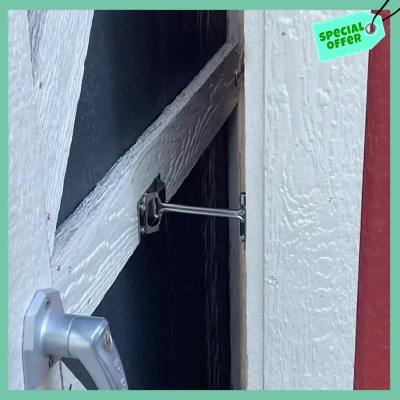 A03G-RV Door Holder, Upgrade Snap Noiseless Trailer Door Latch, Metal Van Door Holder Catch, T-Style Door Holder
A03G-RV Door Holder, Upgrade Snap Noiseless Trailer Door Latch, Metal Van Door Holder Catch, T-Style Door Holder