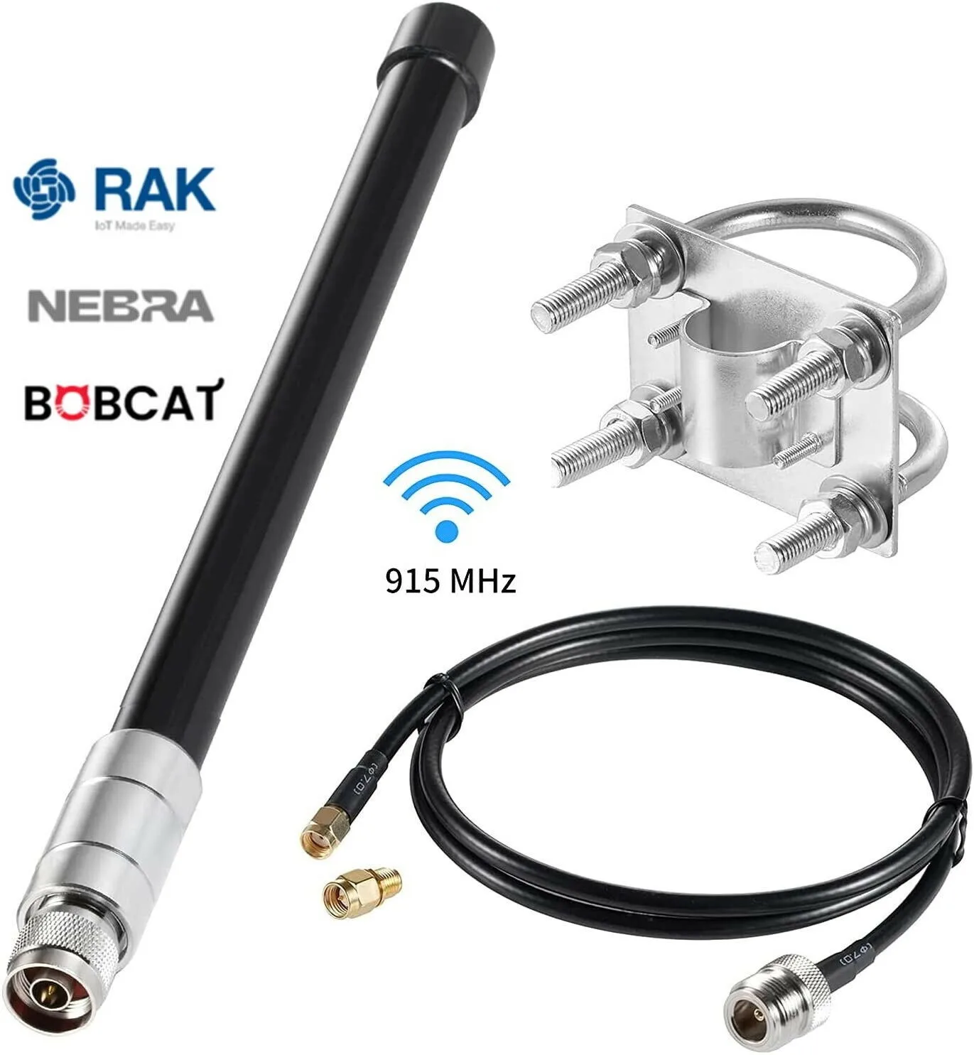 Комплект антенны 8dBi 915 МГц, шлюз дальнего действия для Helium RAK Hotspot HNT Mine N Male Connector RG58, кабельный сотовый усилитель
Комплект антенны 8dBi 915 МГц, шлюз дальнего действия для Helium RAK Hotspot HNT Mine N Male Connector RG58, кабельный сотовый усилитель