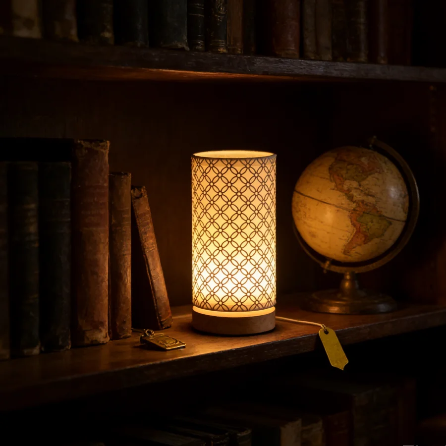 1PC Minimalist Geometric Lattice Table Lamp Wooden Base USB LED Night Light for Bedroom
1PC Minimalist Geometric Lattice Table Lamp Wooden Base USB LED Night Light for Bedroom