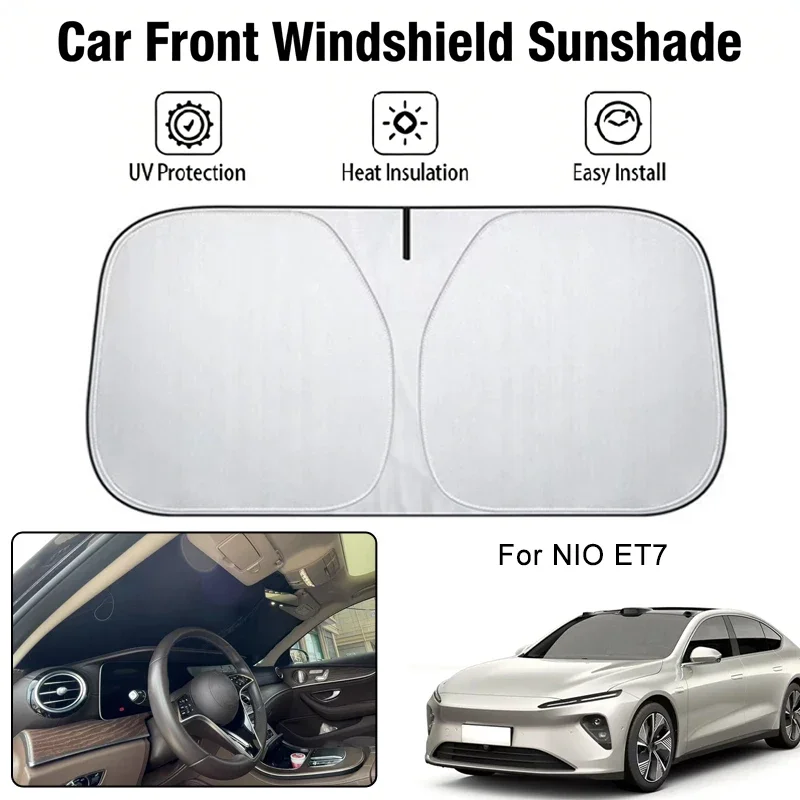 Foldable Car Windshield Sun Shade UV Block Heat Insulation For NIO ET7 Interior Protection Accessories
Foldable Car Windshield Sun Shade UV Block Heat Insulation For NIO ET7 Interior Protection Accessories