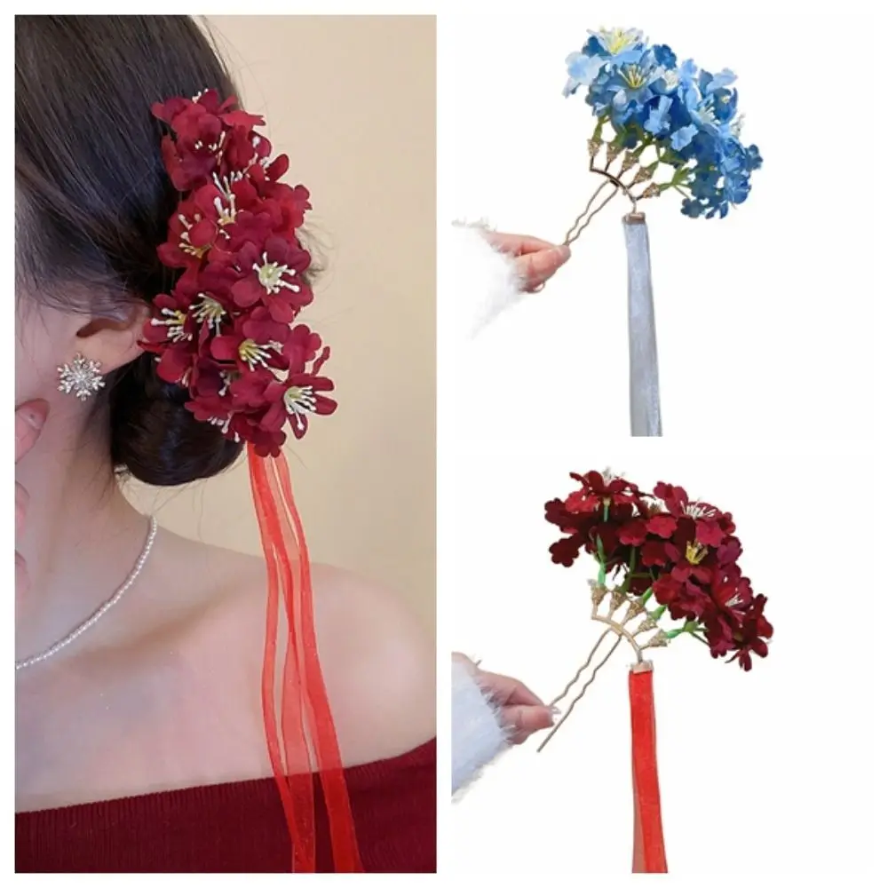 Sweet Fairy Flower Hair Stick Bohemian Simulation Flower Thai Hair Fork Headdress Large Chinese Style Side Clip Female
Sweet Fairy Flower Hair Stick Bohemian Simulation Flower Thai Hair Fork Headdress Large Chinese Style Side Clip Female