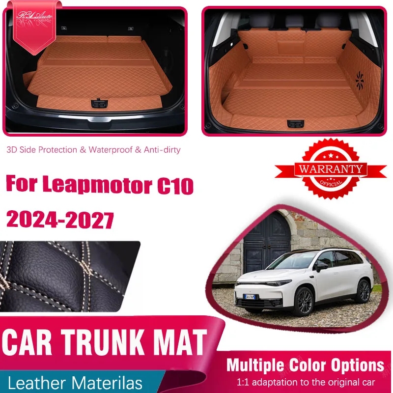 Car Rear Trunk Mat For Leapmotor C10 2024 2025 2026 2027 5seat Anti-dirty Cover Cargo Inner Leather Storage Pad Auto Accessories
Car Rear Trunk Mat For Leapmotor C10 2024 2025 2026 2027 5seat Anti-dirty Cover Cargo Inner Leather Storage Pad Auto Accessories