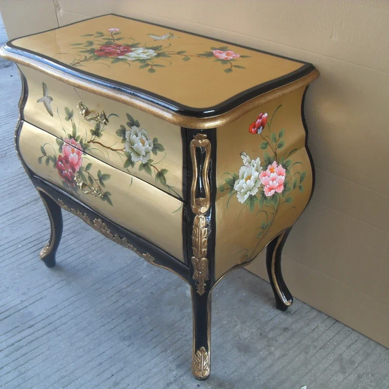 Furniture Palace Hand Painted Two-Drawer Table Foyer Entrance Cabinet Furniture
Furniture Palace Hand Painted Two-Drawer Table Foyer Entrance Cabinet Furniture