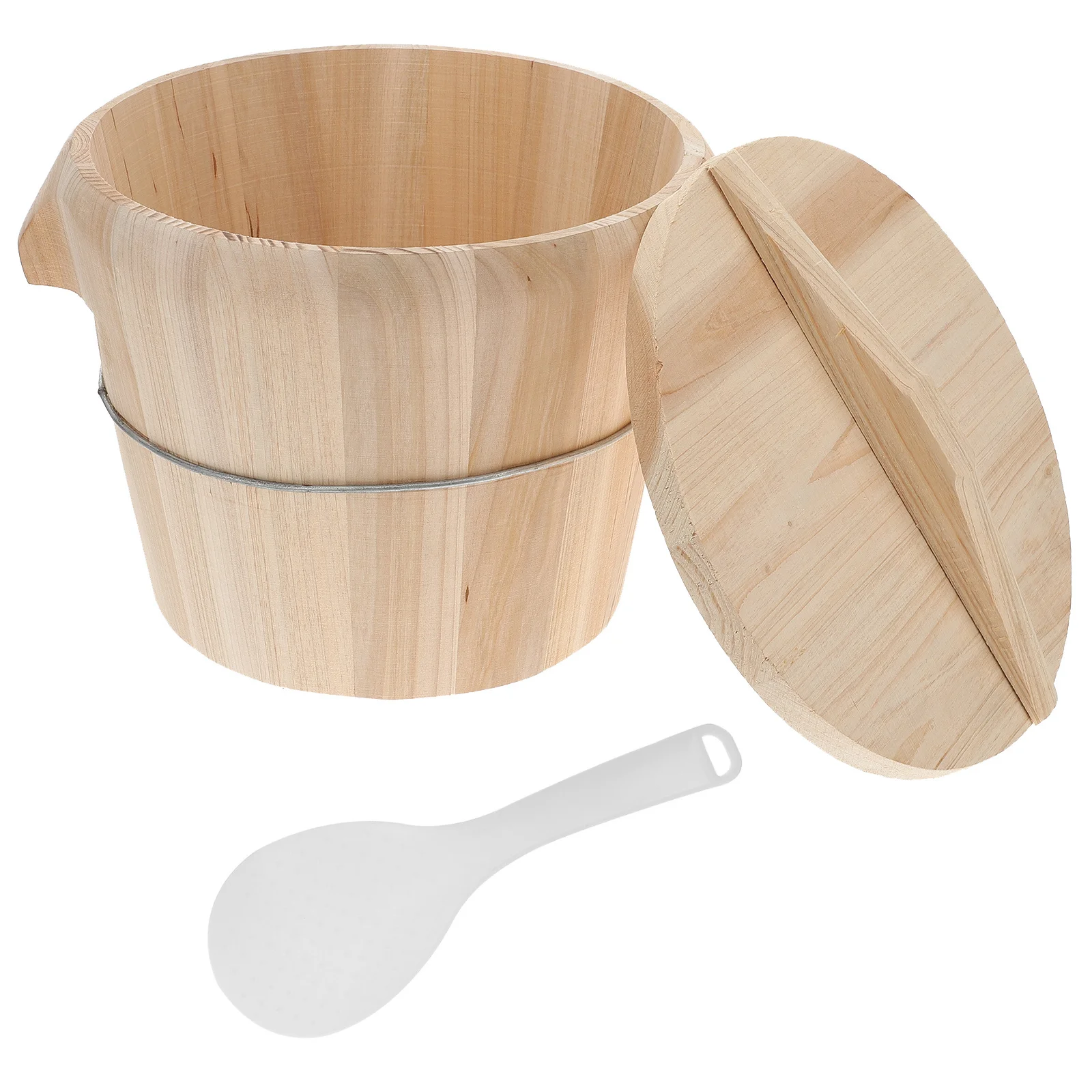 1Pcs Wooden Rice Steamer Bucket Hand Polished Smooth Surface Movable Bottom Kitchen Steaming Tool Cooking Rice Faster Barrel
1Pcs Wooden Rice Steamer Bucket Hand Polished Smooth Surface Movable Bottom Kitchen Steaming Tool Cooking Rice Faster Barrel